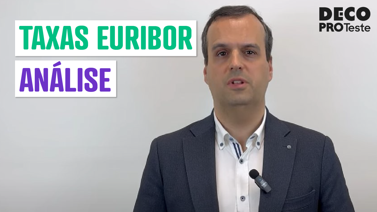 Análise às taxas Euribor